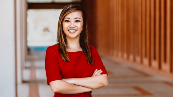 Confident professional woman